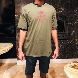 Goldsmoke  Short Sleeve T-Shirt Olive Green Size XL BNWOT